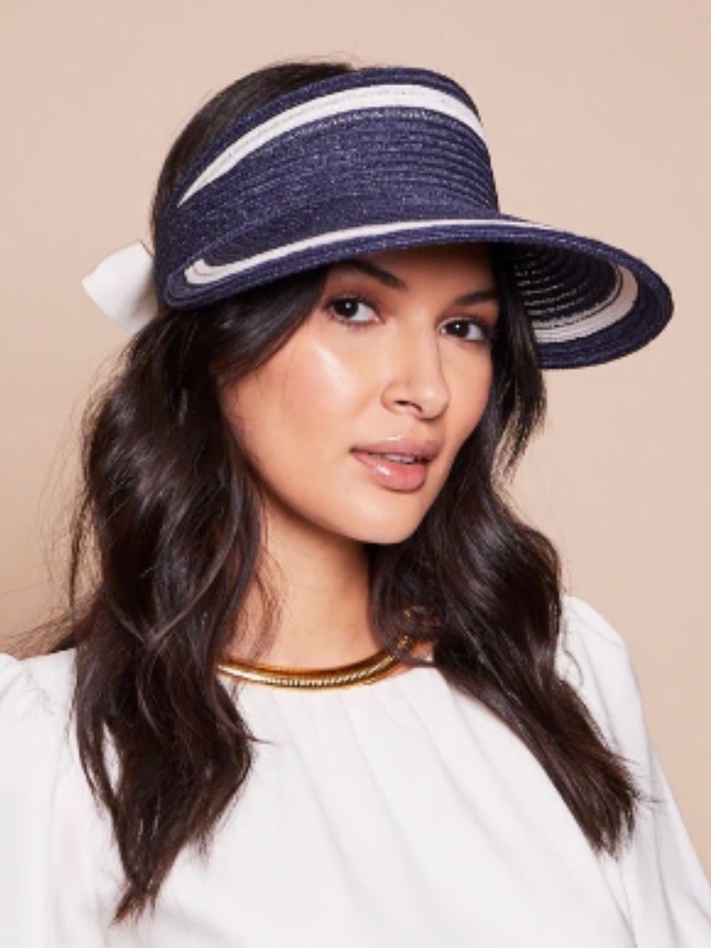 Eugenia Kim Ricky Bicolor Packable Visor